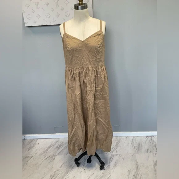 Old Navy | Dresses | Old Navy Brown Maxi Dress M E923 | Poshmark